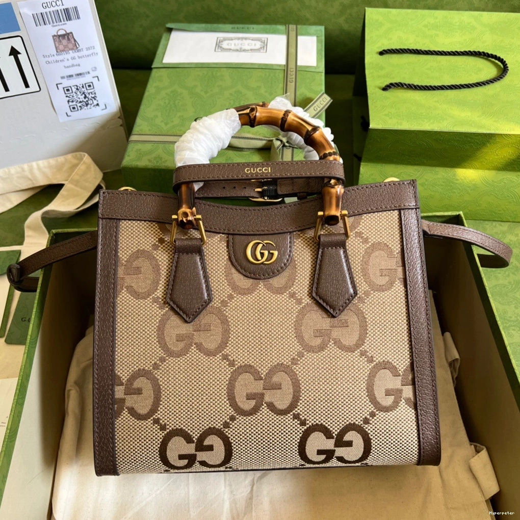 Hyper Peter small bag with jumbo GG Gucci Diana tote 0713